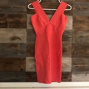 BCBG max azria signature body con dress